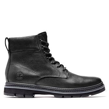 Timberland Port Union Plain-Toe - Cierne Nepremokave Topanky Panske, T0189SK